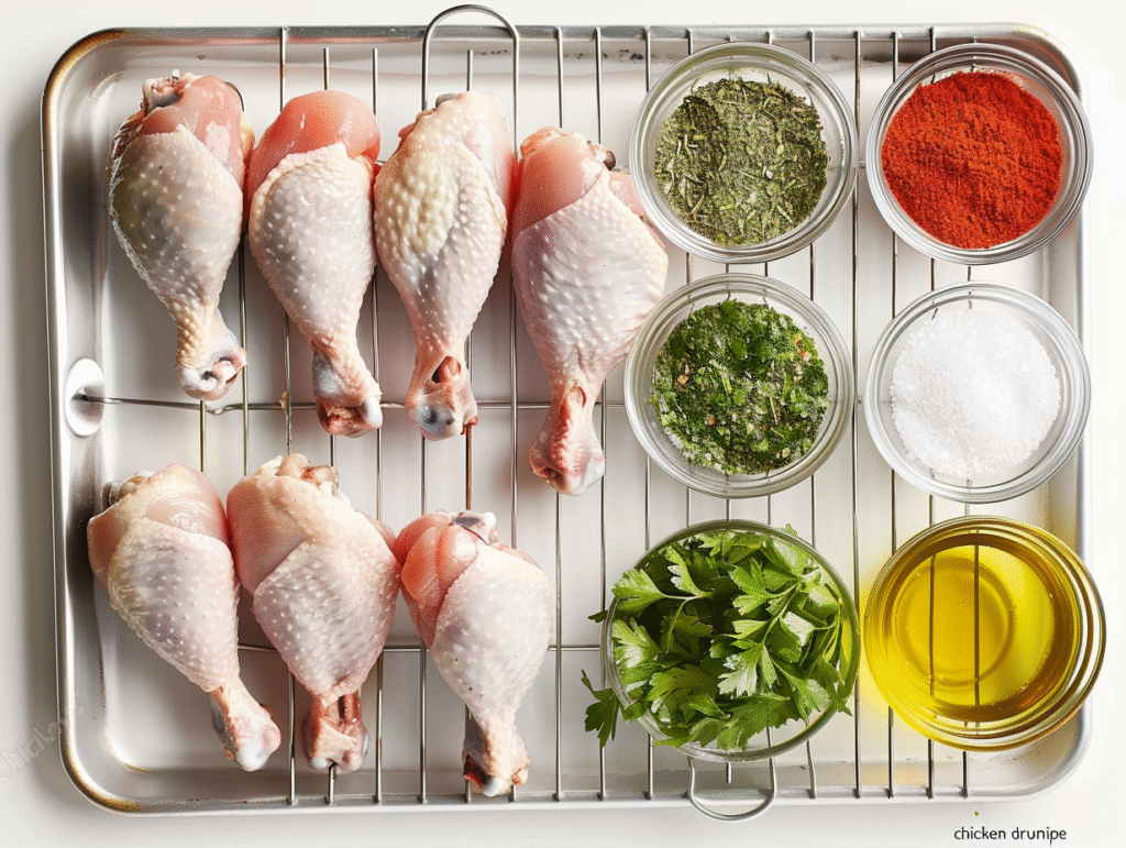 Ingredients for Chicken Drumstick Recipe