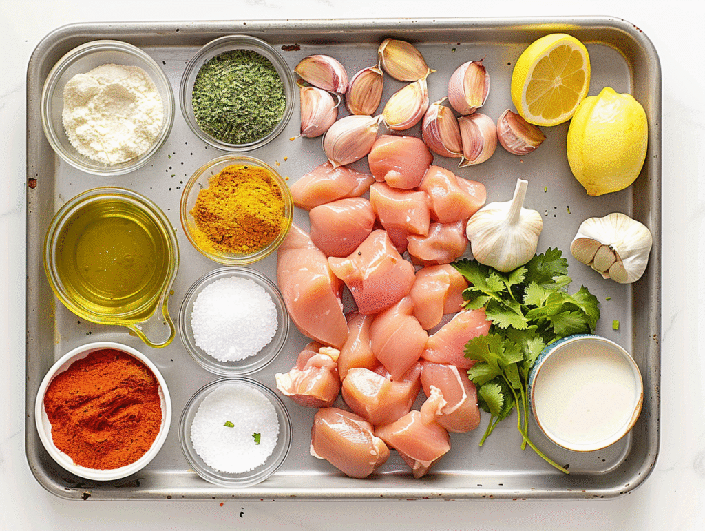 Ingredients For Chicken Curry Recipe