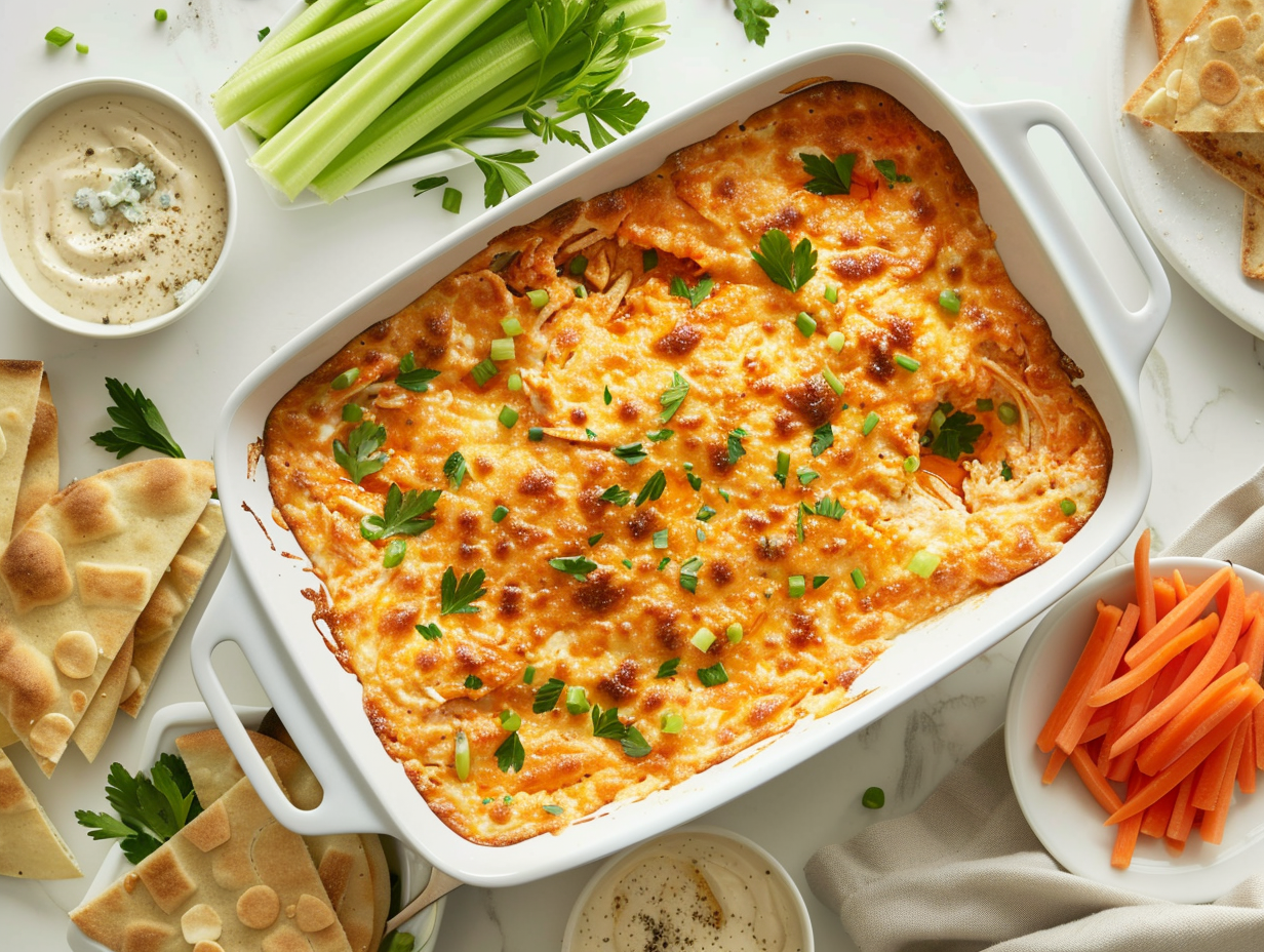 How To Make Buffalo Chicken Dip